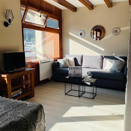 Appartement 58 M2 Avec Piscine Interieure Vue Montagne Centre Village , Parking Prive Saint-Lary-Soulan Luaran gambar