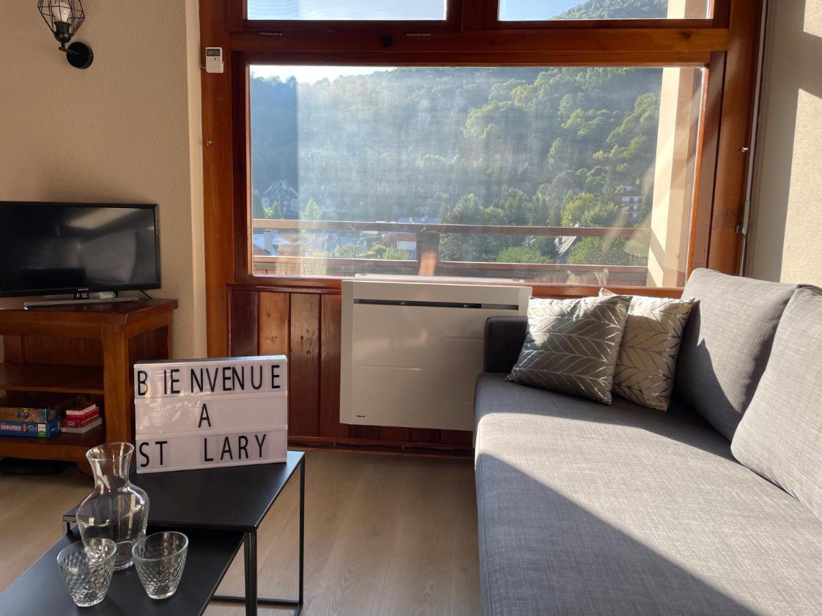 Appartement 58 M2 Avec Piscine Interieure Vue Montagne Centre Village , Parking Prive Saint-Lary-Soulan Luaran gambar
