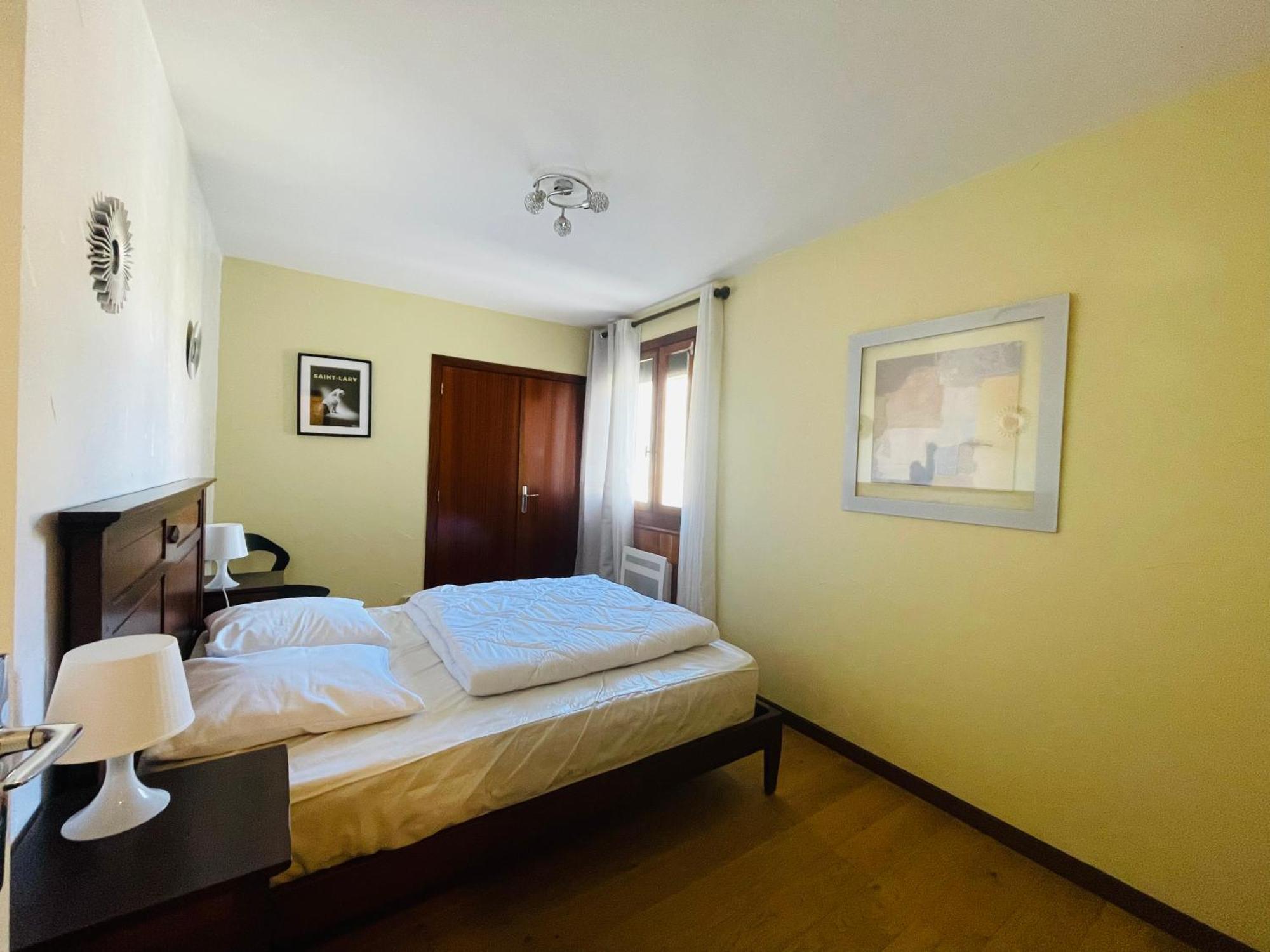 Appartement 58 M2 Avec Piscine Interieure Vue Montagne Centre Village , Parking Prive Saint-Lary-Soulan Luaran gambar